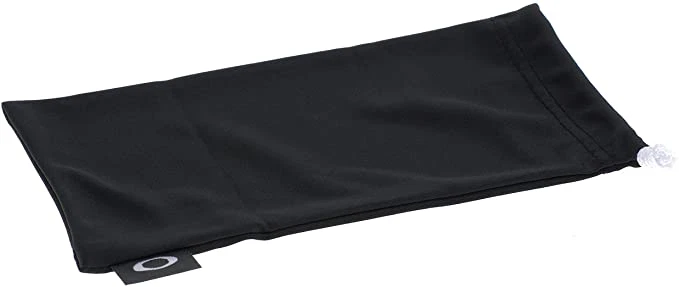 Genuine Oakley Sunglasses Microfiber Pouch / Bag Black (White Knot)