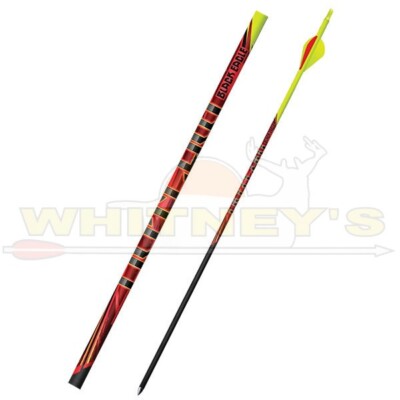 Black Eagle Outlaw Arrows - Yellow Crested - 300 - 6pk - OUTLAW300YW