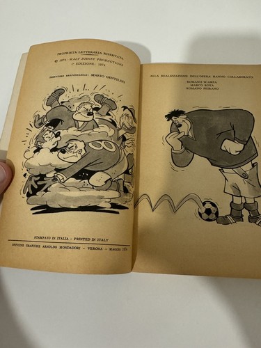 I Classici Disney N.54 Prima Serie 1974 "Paperino Ai Mondiali “ - Foto 6 di 8
