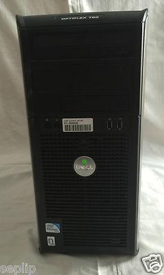 Dell Optiplex 760 MT - E6300 (2M Cache, 2@ 2.8 GHz)   4GB -80GB - WIN 10 Pro 64