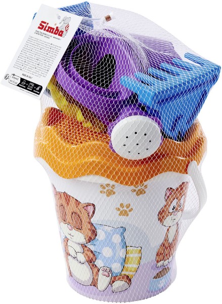 Simba Outdoor Spielzeug Sand & Strand Eimergarnitur Katze 107114720-image