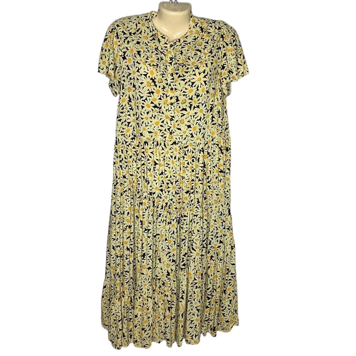 Topshop tiered clearance dress