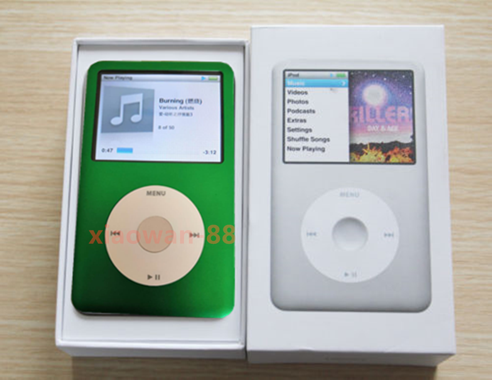iPod Classic Taptic iMod 80GB → 512GB Custom 512GB Taptic Mod All Blue iPod Classic 7th Gen