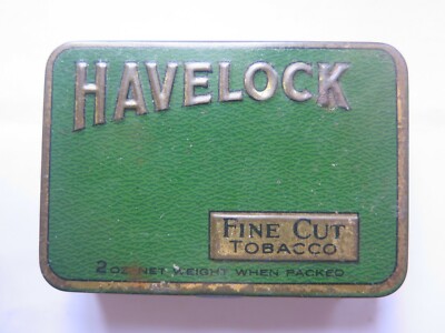havelock tobacco for sale HAVELOCK FINE CUT TOBACCO TIN BRITISH AUSTRALASIAN TOBACCO MELB SMALL 2oz  c1940