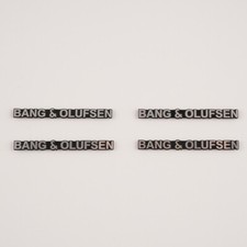4pcs Replacement B O Bang Olufsen Emblem Speaker logo Badge