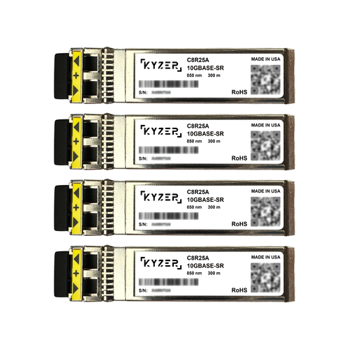 HP/HPE C8R25A MSA 2040 10GB SW iSCSI SFP+ Transceiver (4 Pack) - 第 1/1 張圖片