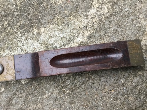 Stanley No. 25 SW 10" Sliding T-Bevel Square USA Rose Wood/Brass Nice - Picture 5 of 9