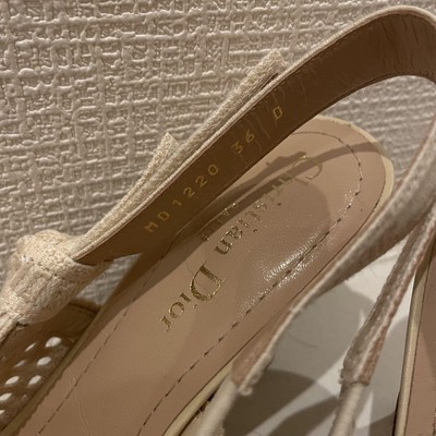 Christian Dior Sandals M01220 36 0 Beige | eBay