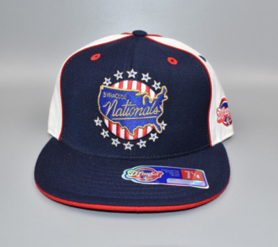 Syracuse Nationals Reebok ABA NBA D'funkd Hardwood Fitted Cap Hat - Size: 7 1/4