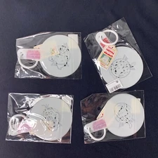 Disney Epcot Festival Holidays 4 Coffee Stencils Frozen Elsa Anna Olaf Sven New