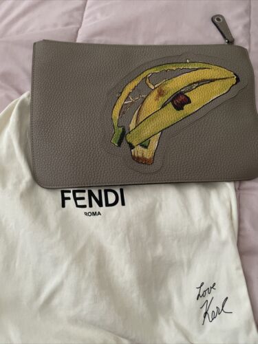 RARE KARL LAGERFELD Fendi Clutch