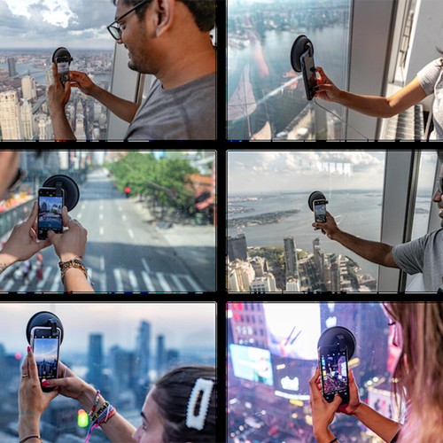 Universal Anti-Reflection Phone Camera Lens Hood For IPhone For Samsung Andro _t - Zdjęcie 11 z 12