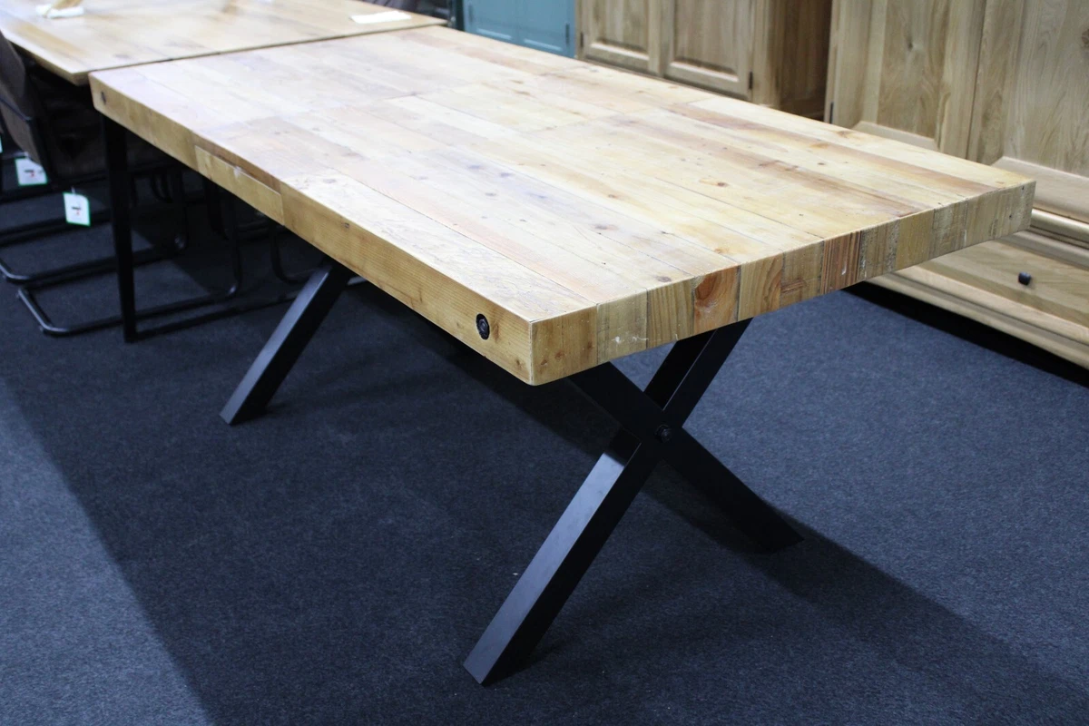 Chunky reclaimed 2024 dining table