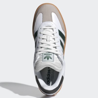 ★★Adairs★★ Samba XLG White Dark Green IE9181 Adidas Samba XLG Leather Shoes 'White/Green' - IE9181