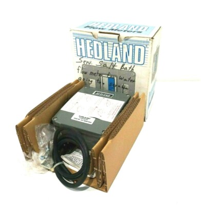 NEU HEDLAND H705B-010-F1 Flow Meter H705B010F1 Durchflussmesser