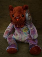 Ty Beanie Baby Original 2001 Ruby Bear July W/ Tags
