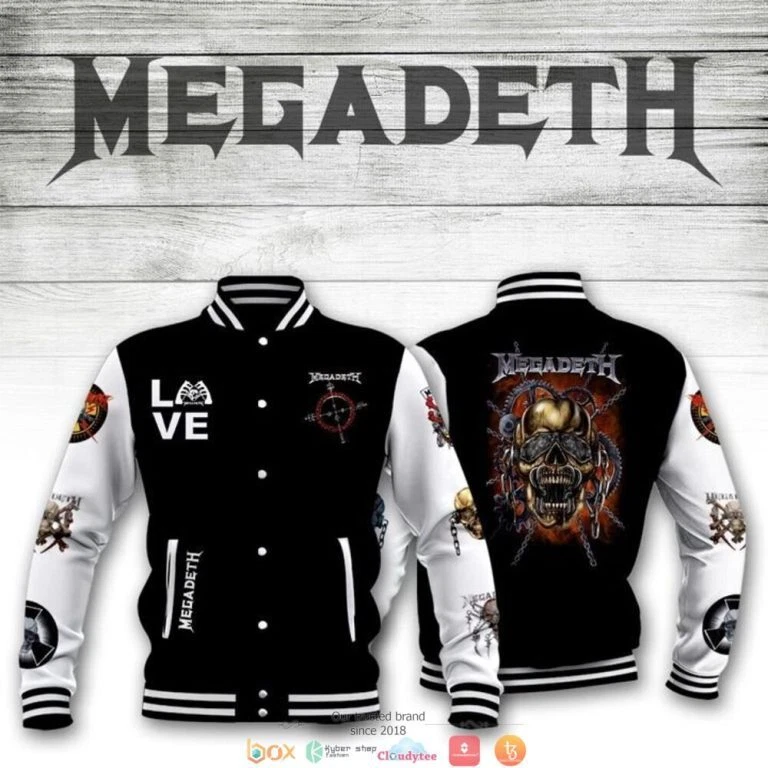 Medeth Black Baseball Jacket