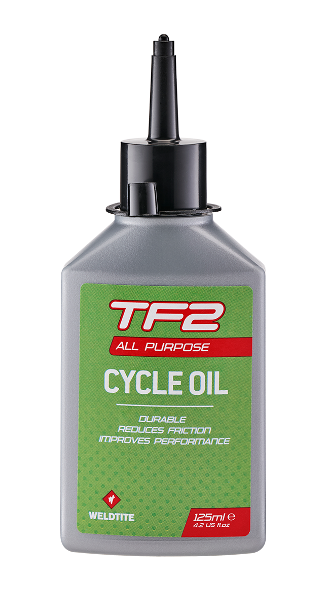 Weldtite TF2 All Purpose Cycle Oil, Lubricant - 125ml, Bicycle, Bike, MTB, Road