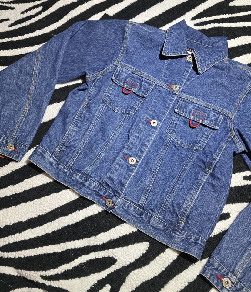 Vintage B.U.M. Chaqueta vaquera para mujer pequeña Foto 3 de 4