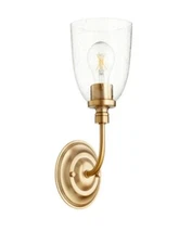 Quorum International 5522-1-280 Rossington Wall Sconce Aged Brass