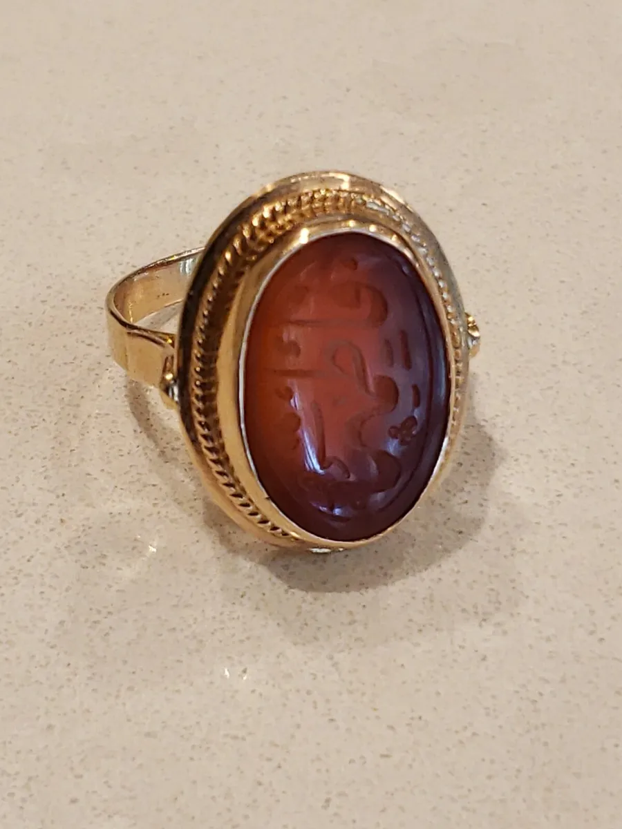 Sterling Silver Сarnelian ring 