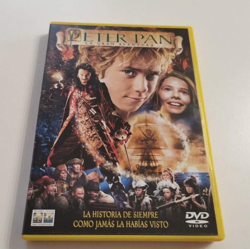 PETER PAN La gran aventura DVD DEL AÑO 2003 ESPAÑA JASON