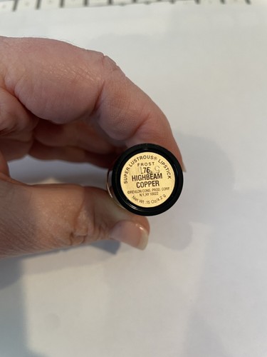 Revlon Super Lustrous Frost Lipstick Highbeam Copper #76 Retired NOS - Picture 3 of 3