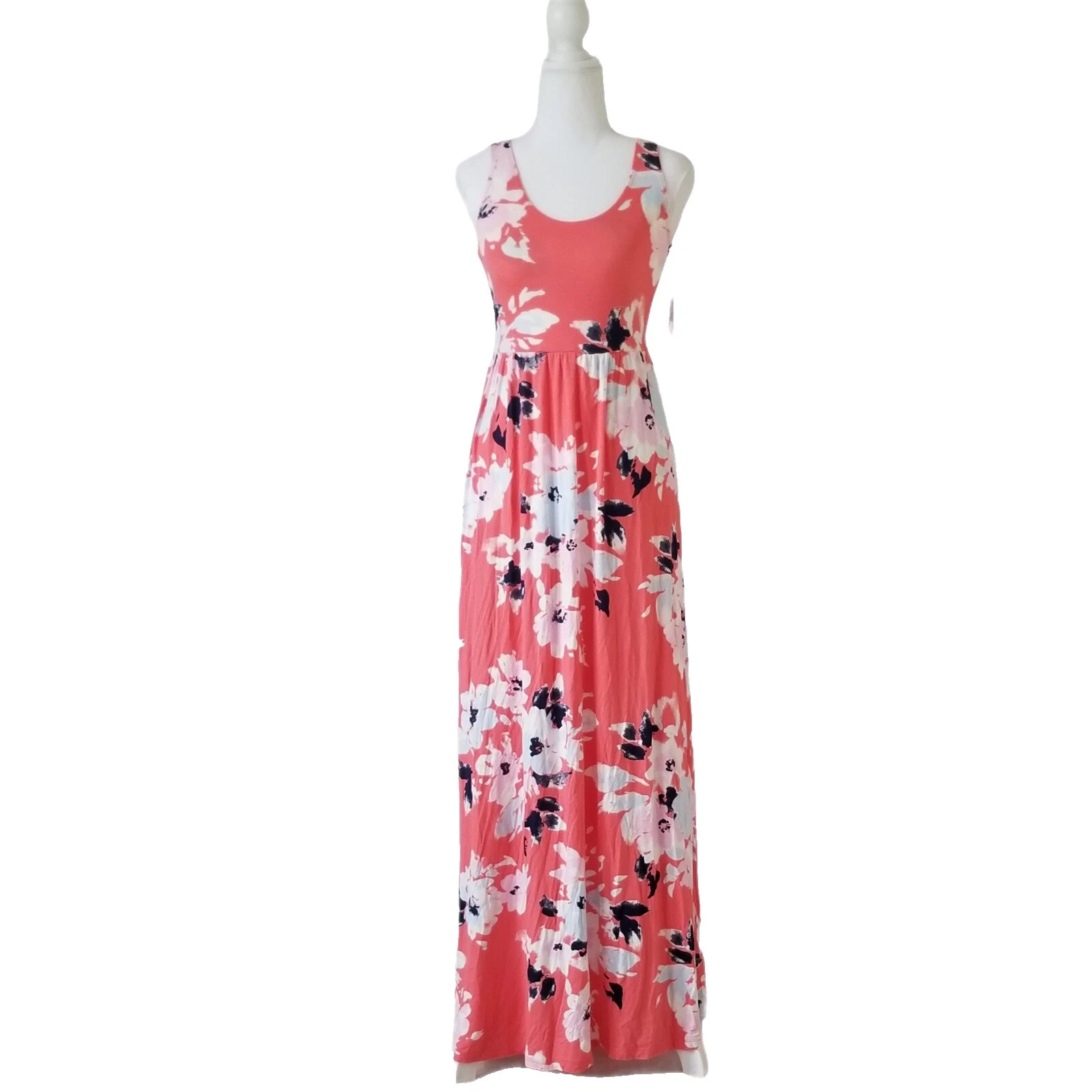Vestidos florales Casual de Cáñamo para Mujeres