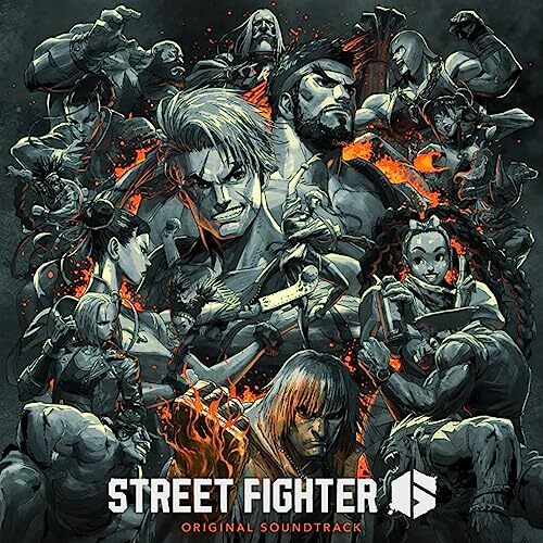 Street Fighter 6 Original Soundtrack Video Game Music BGM 4 CD set Capcom