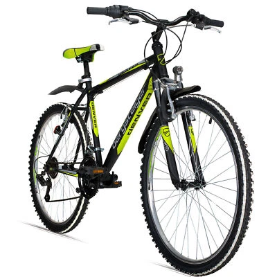 26 Zoll Mountainbike Bergsteiger Denver Weißwandbereifung Shimano MTB B-WARE