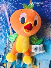 Disney Parks Epcot Flower Garden Orange Bird Reversible Plush Toy NWT