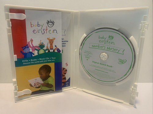 Baby Einstein Numbers Nursery DVD *GC* w/ Manual Region 1 NTSC Intro to Numbers - Picture 5 of 5