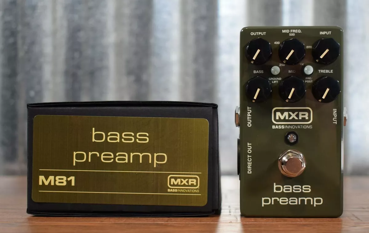 MXR M81 BASS PREAMP