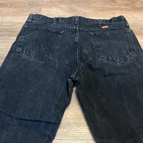 Rustler Black Denim Jeans Mens 36 x 29 Pre-Owned - Picture 16 of 20