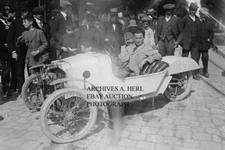 Morgan Cycle car factory racer Ware 1920 French Grand Prix Le Mans photo photo