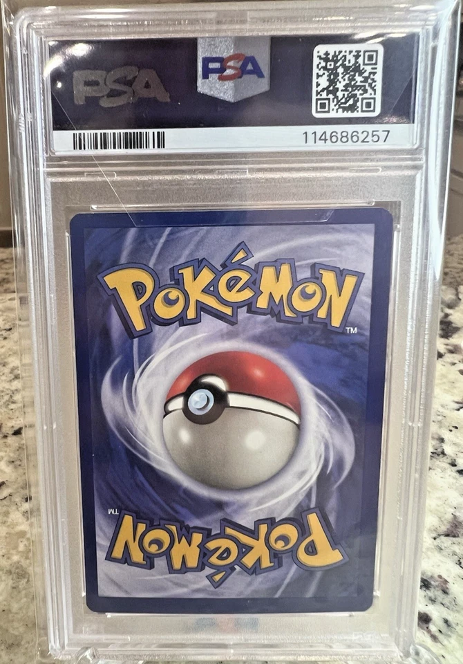 1999 POKEMON BASE SET UNLIMITED #13 POLIWRATH-HOLO PSA 8.5 Rare Grade ! - Image 2 of 2