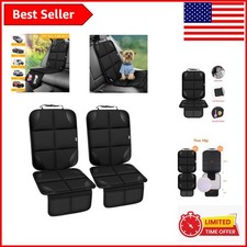Universal Fit Stain Resistant Car Seat Protector - Perfect for Families Pets