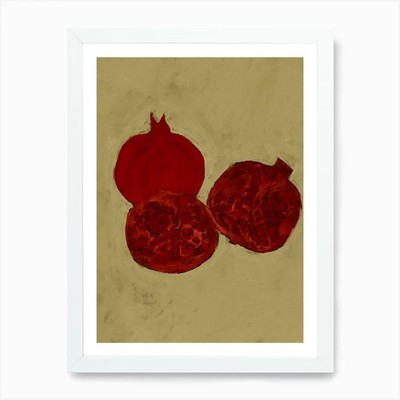 Winter Fruit Art Print Framed Wall Art Poster Canvas Print Picture