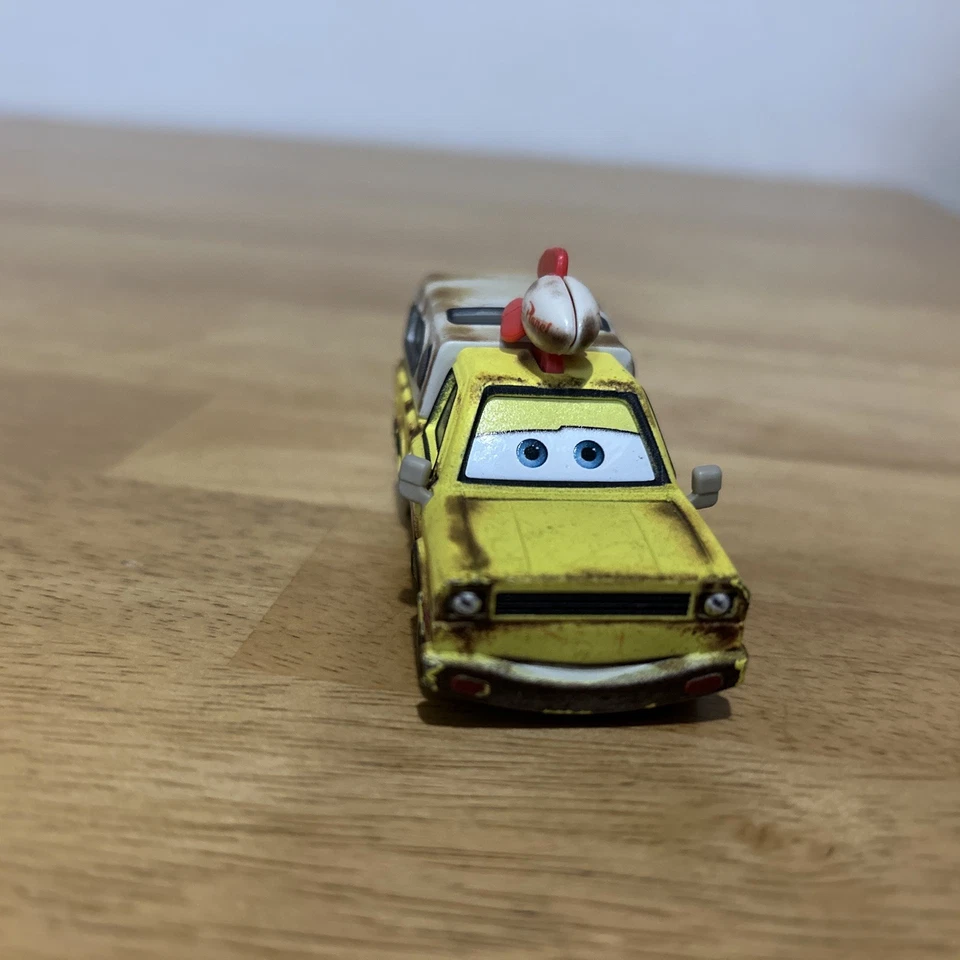 Camión Todd Pizza Planet de metal fundido a presión Mattel Disney Pixar Cars 1:55 Foto 2 de 4