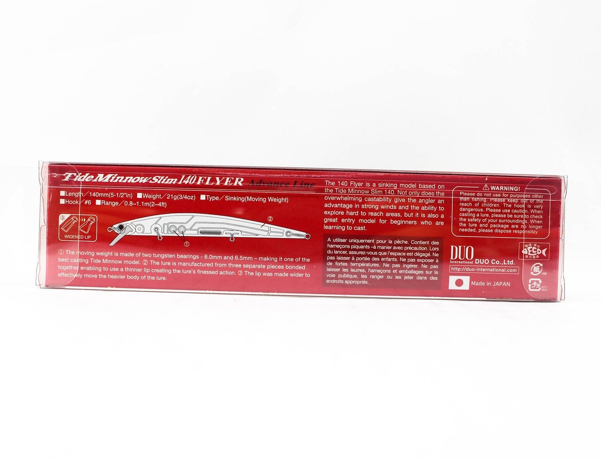 Leurre Coulant Duo Tide Minnow Flyer Slim 140 – 21g – AHA0087 – Pêche En Mer