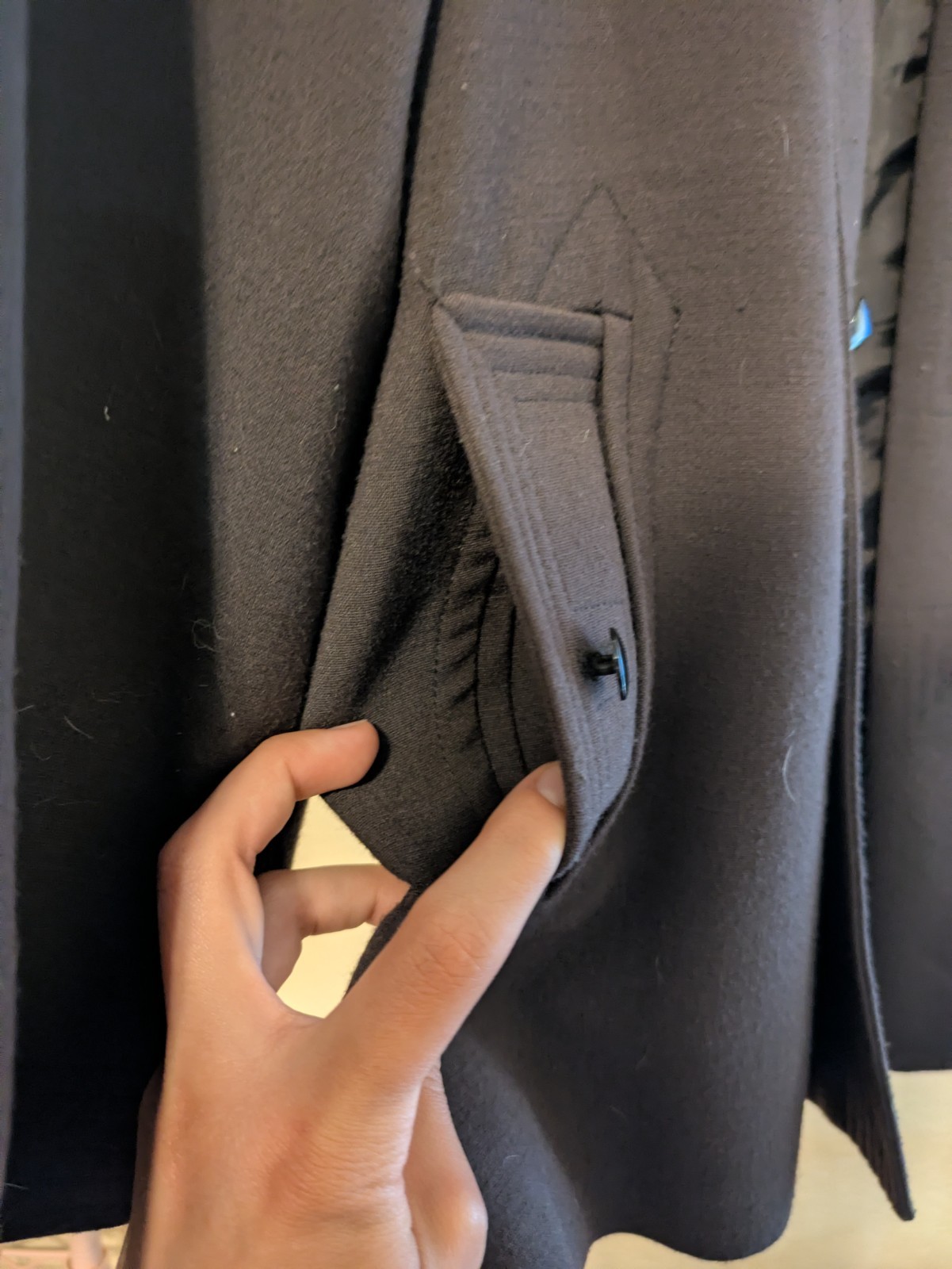 Rare Stylish Calvin Klein Chic Women's Brown Button Lined Jacket image 6