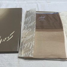 Vtg Hanes Sheer Heel Deni Toe Nylon Hose Stockings Seamless Reflection New 10S