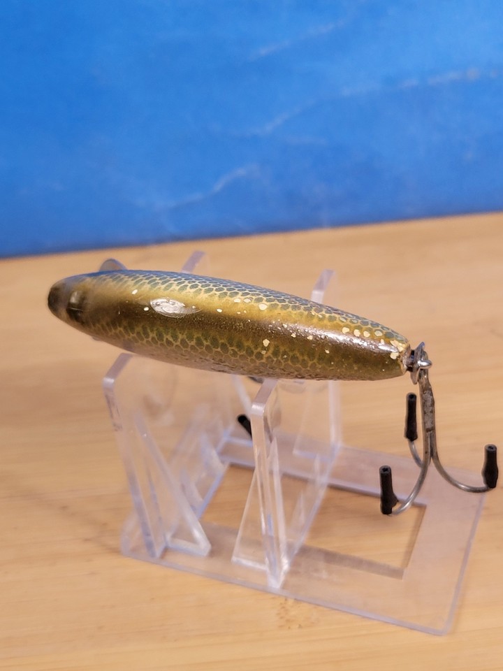 Leurre De Pêche Vintage Heddon Punkinseed N°740 SHA Shad - Années 1940