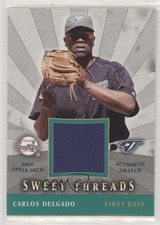 2004 Upper Deck Sweet Spot Sweet Threads Jerseys Carlos Delgado #STS-CD 2u3