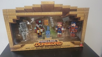 Minecraft Dungeons Desert Temple Battle Mojang Mattel Brand New Sealed Set