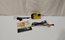 Fujifilm FinePix XP80 16.4MP Digital Camera Yellow Battery Charger Tested Works