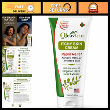 Extra Strength Anti-Itch Cream - Fast Relief for Itchy Skin, Natural & Organic,