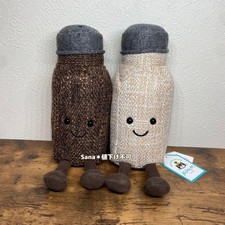 Discontinued, brand new Jellycat salt and pepper shakers.