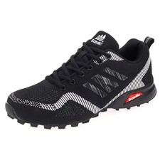 Herren Sportschuhe Laufschuhe Turnschuhe Sneaker Freizeit Schuhe Schwarz Weiß