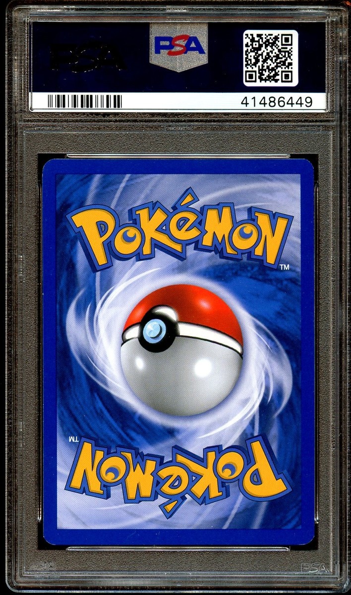 PSA 9 MINT Misdreavus 11/64 DOUBLE HOLO ERROR Neo Revelation